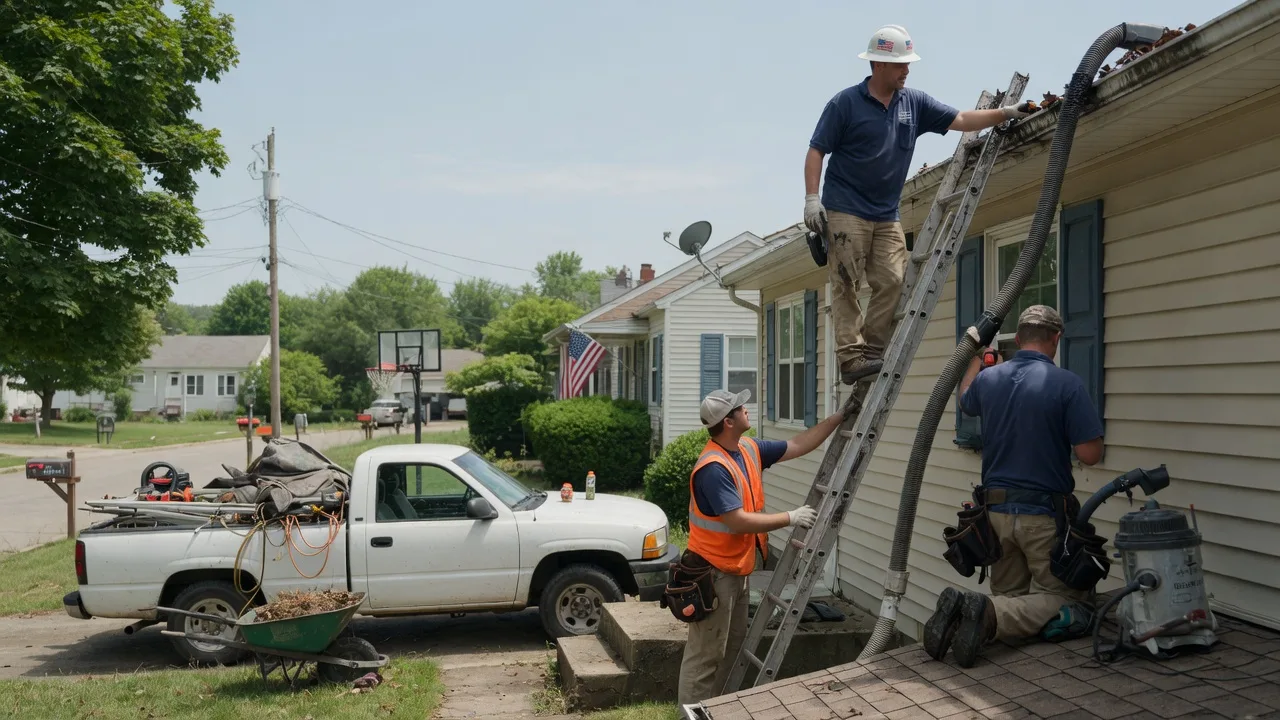 Gutter Installation in New Century, KS near me
